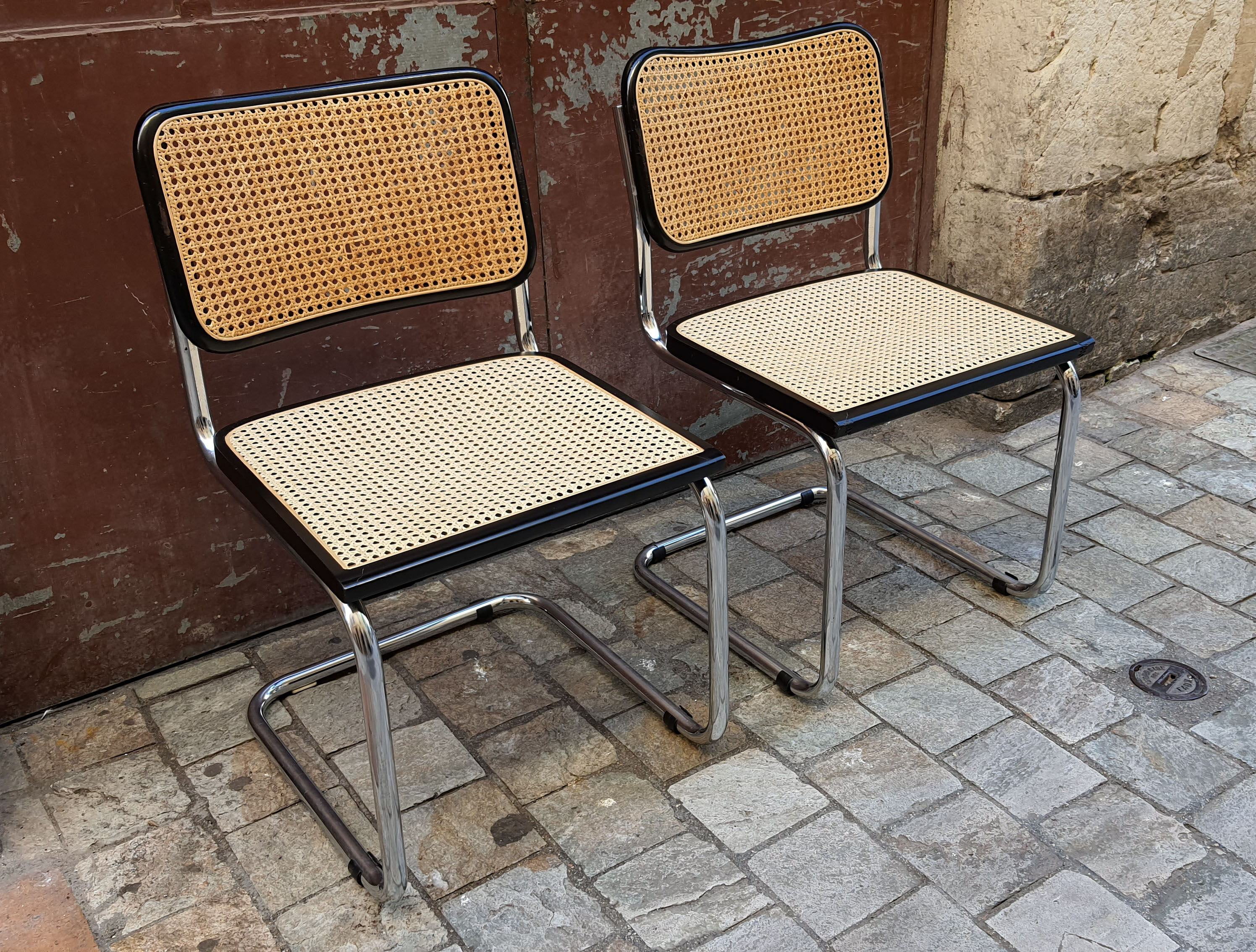 2 chaises B32 Marcel Breuer