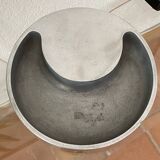 Aluminium cast iron ashtray, 1970s, Albert Leclerc