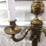 Paire d'applique en bronze st louis XVI