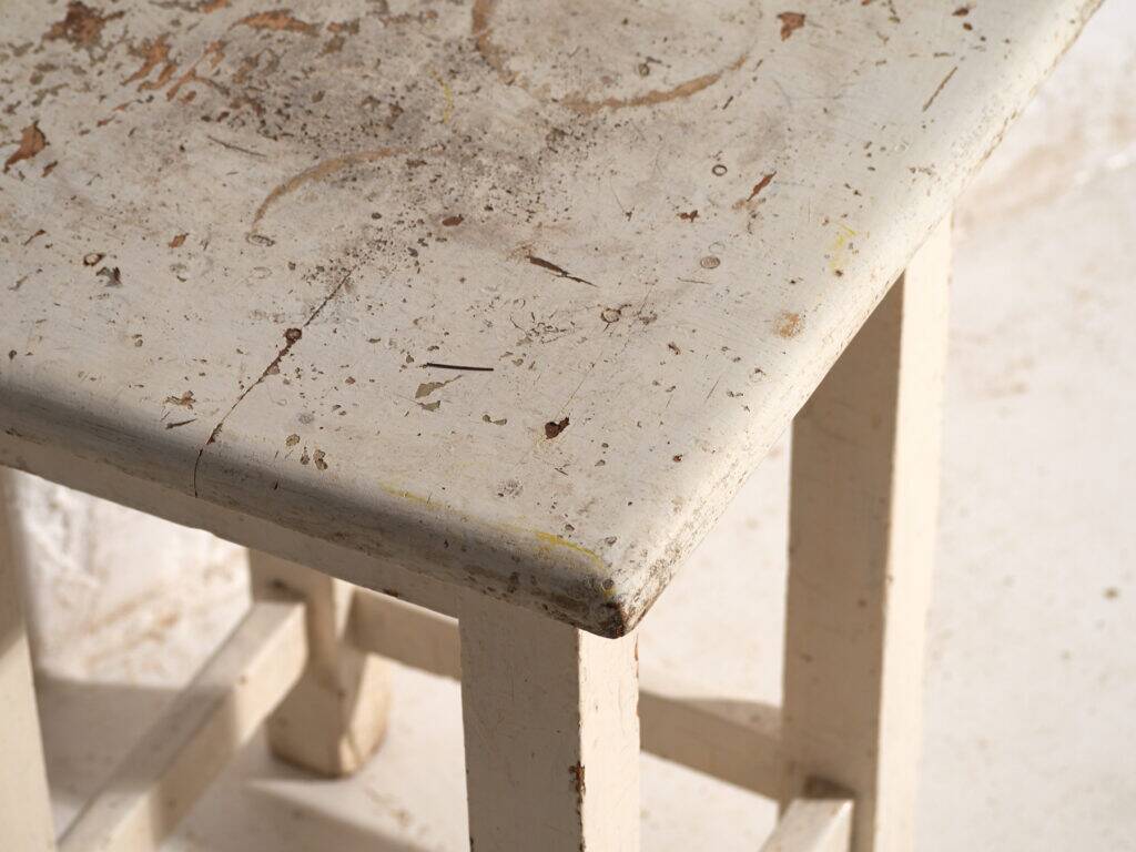 Antique pine bedside tables – Central Europe, circa 1940 #12