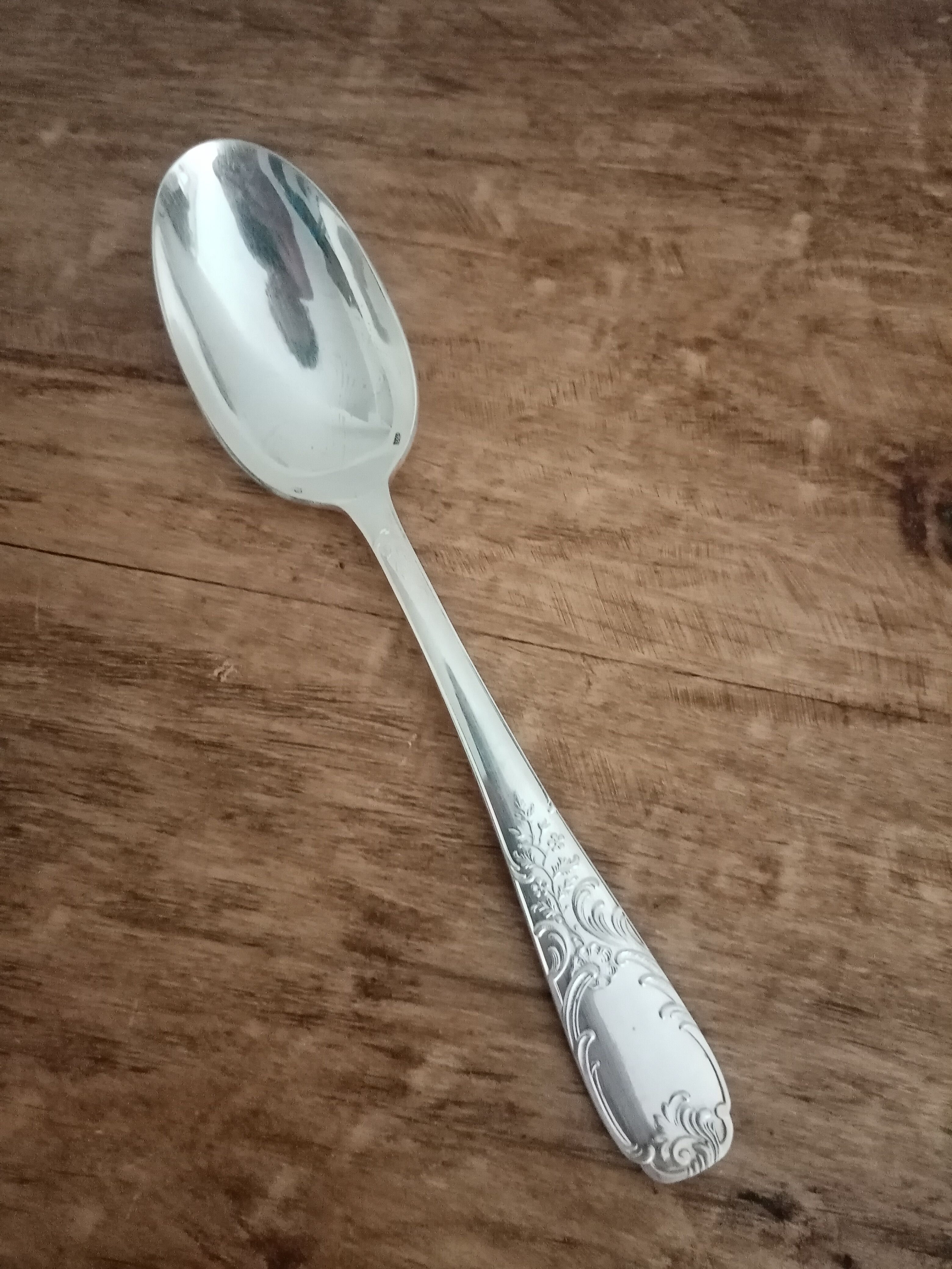 Housewife 61 pieces in silver metal decors rocaille hallmark 84 gr