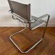MG5 Grassi style chrome armchair