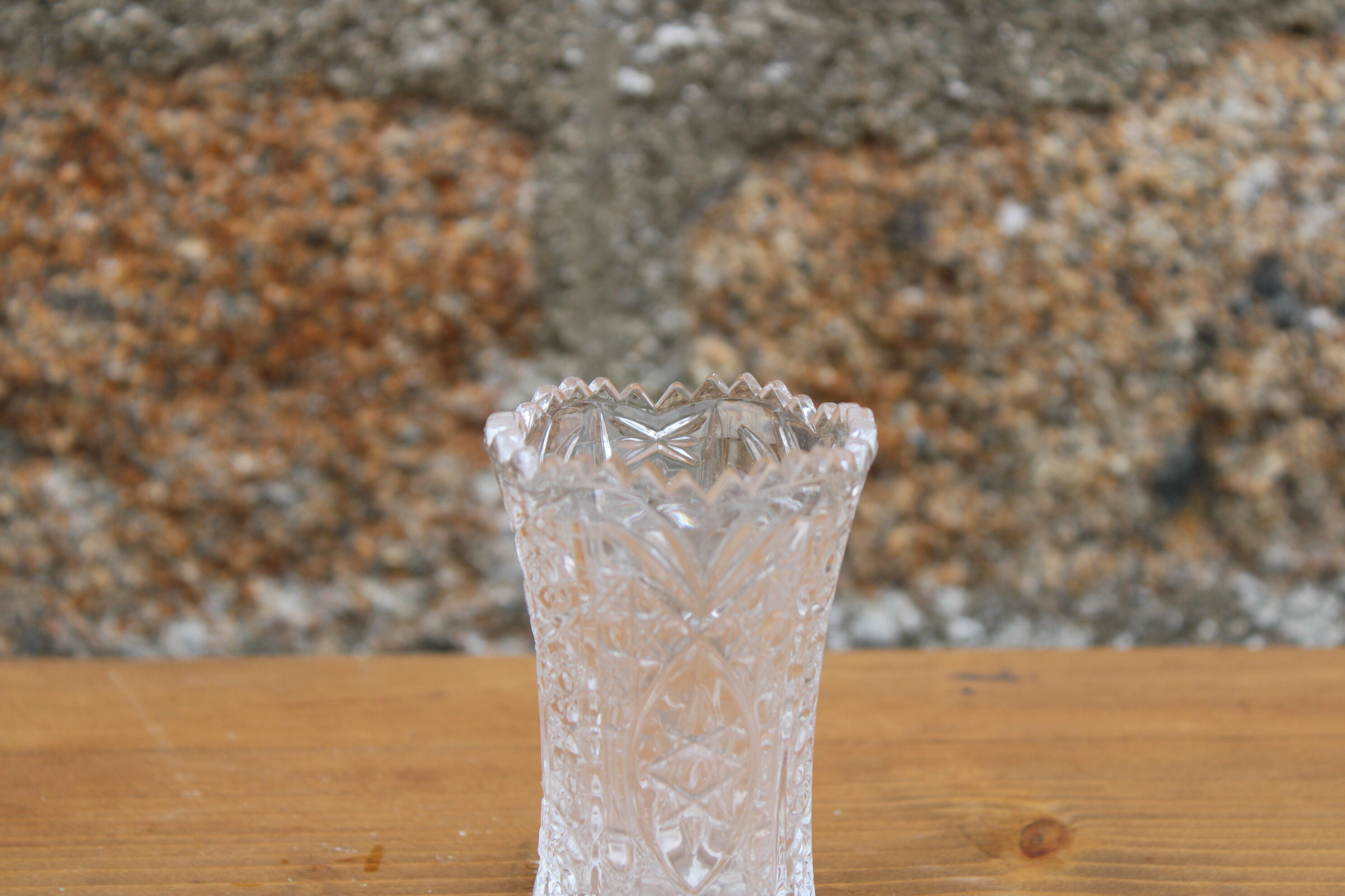 Crystal vase
