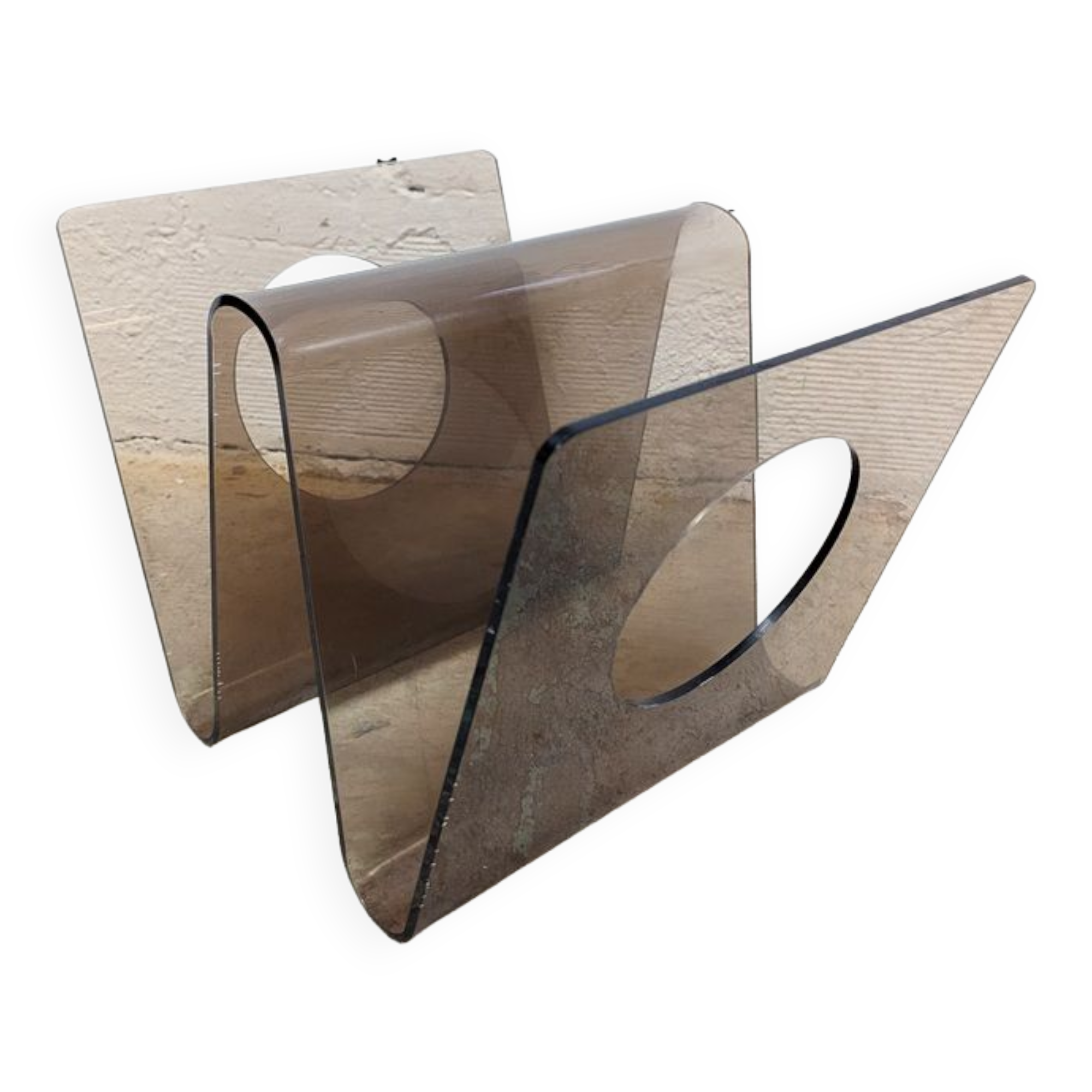 Plexiglas magazine holders