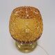 Amber glass lamp