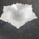 Frosted blown glass bowl from "Creazioni Silvestri Arte Murano