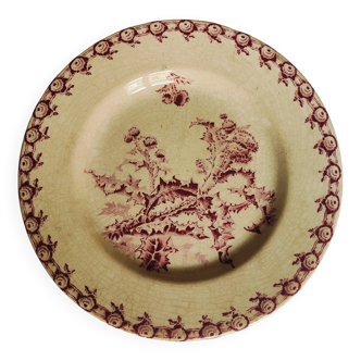 Assiette à gâteau Gien