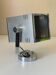 Applique vintage aluminium design annees 70