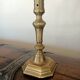 Antique bronze candlestick