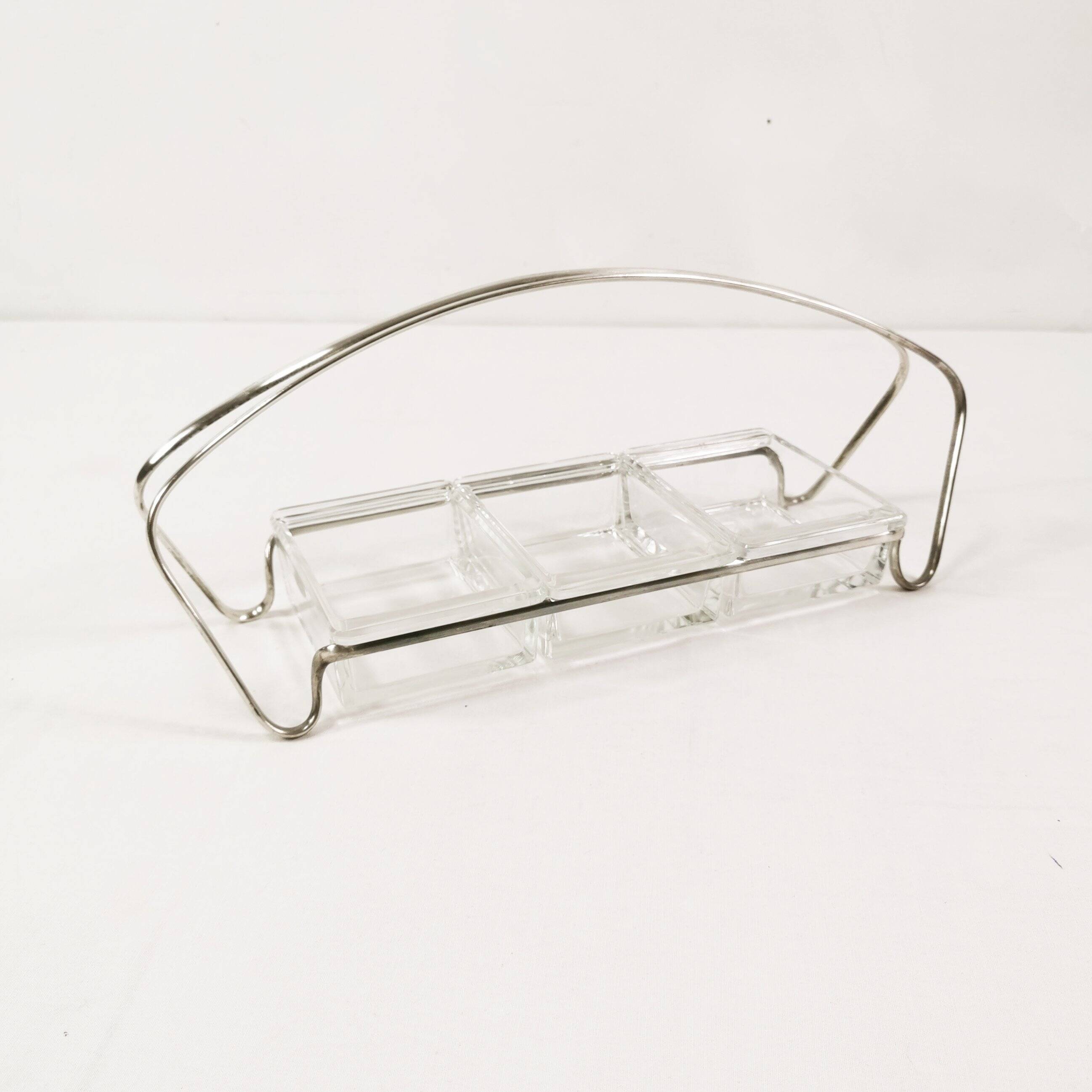 Art Deco serving set, WMF, Germany, 1930s