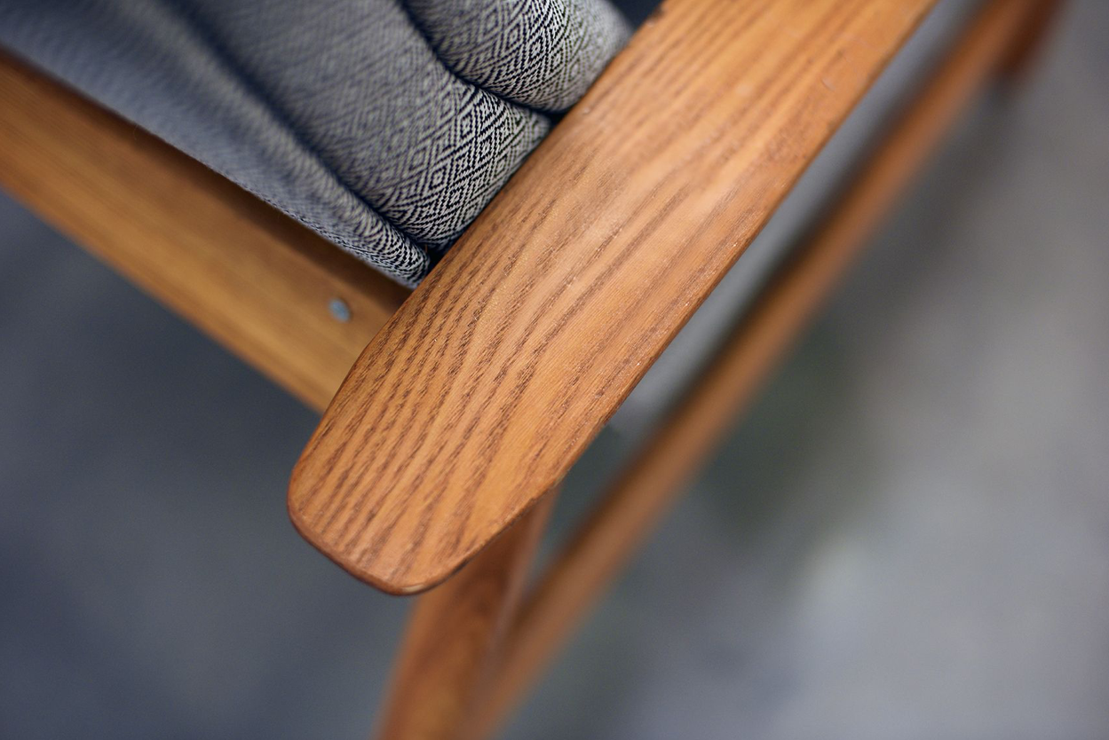 Armchair Ąžuolas by Valerija EMA Cukermanienė for Vilniaus Baldų Kombinatas, 1964