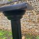 Napoleon III column in blackened wood