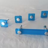 Turquoise resin door handle and knobs for furniture