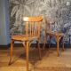 Paire de chaises de bistrot Baumann vintage