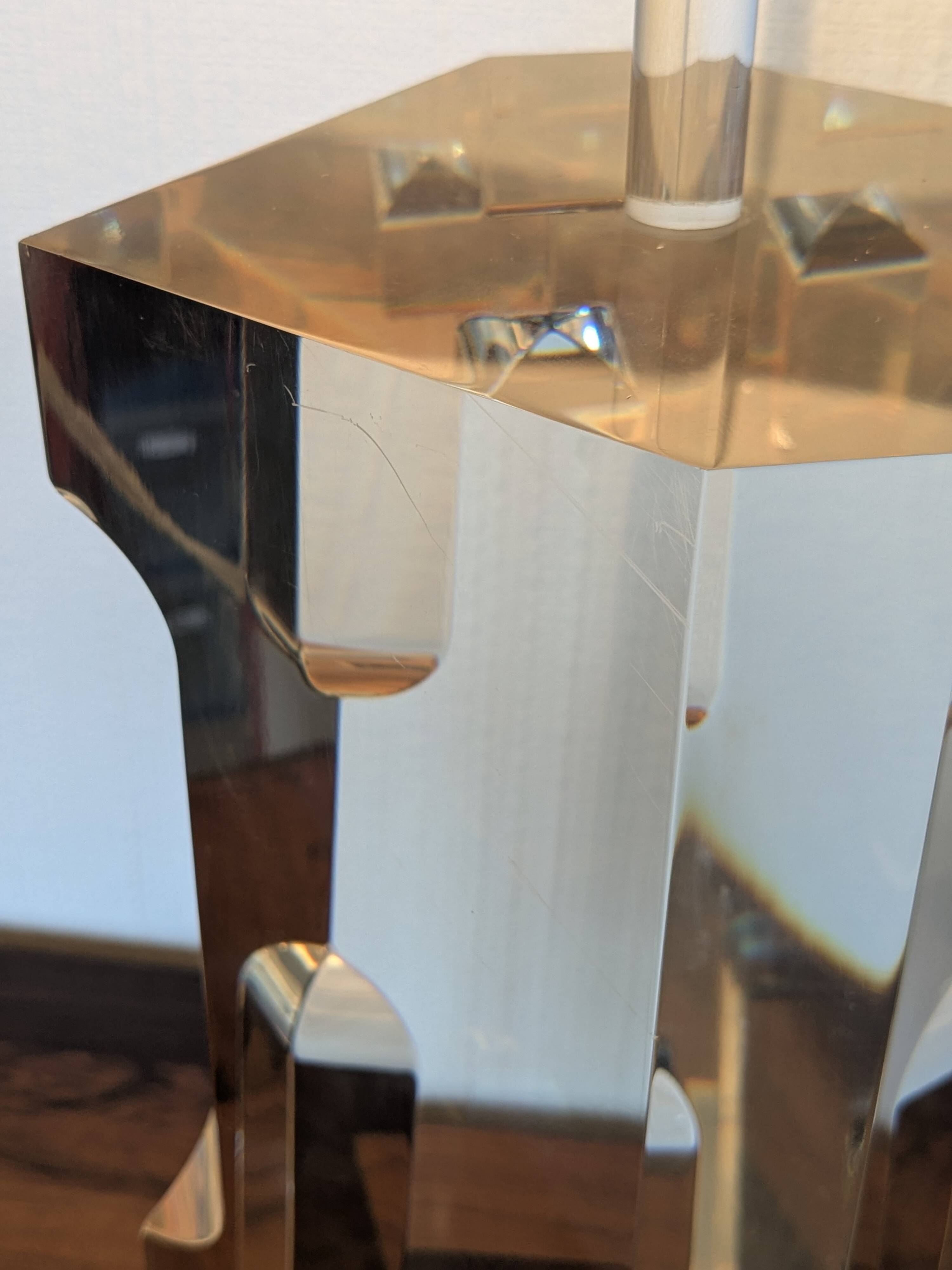 Large sculptural lamp attributed to Alessio Tasca, Italy circa 1970