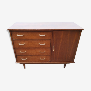 Commode années 50 style scandinave