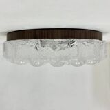 Mid-century design ceiling lamp flush mount , 1970s