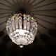 Crystal tassel chandelier