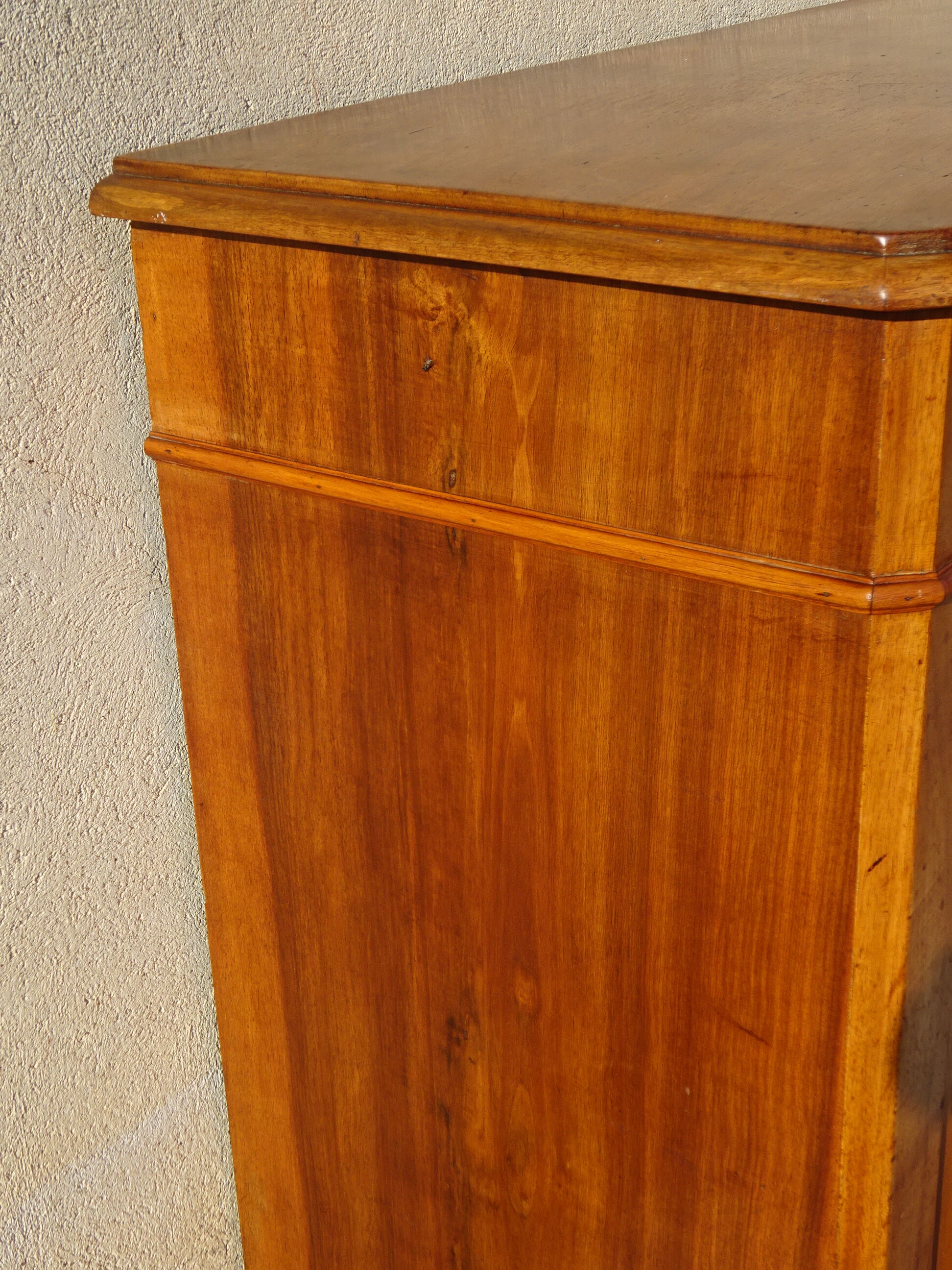 Louis-Philippe sideboard, late nineteenth, walnut