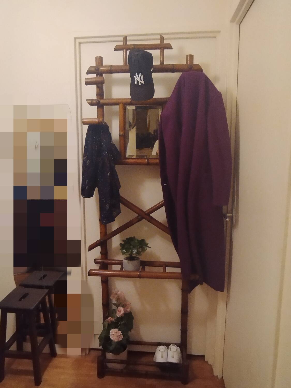 Coat rack, cloakroom, vintage