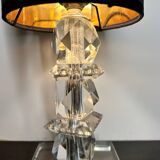 Art deco crystal lamp