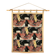 Tapestry wall hanging with sailing boats motif on bamboo rod, Italy 1940s
