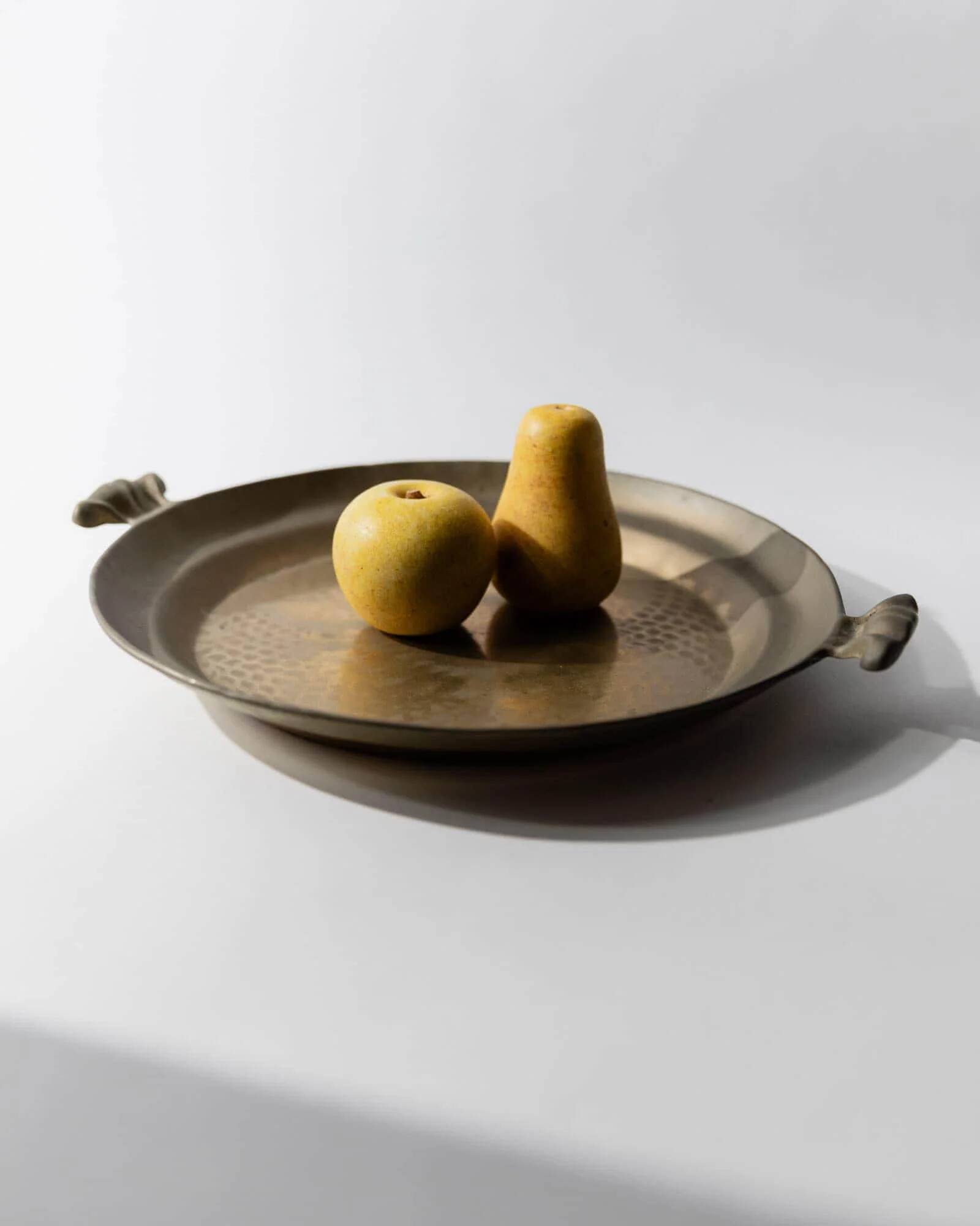 1960s vintage brass plateau by Collini (South Tyrol)