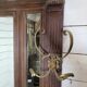 Old walnut cloakroom