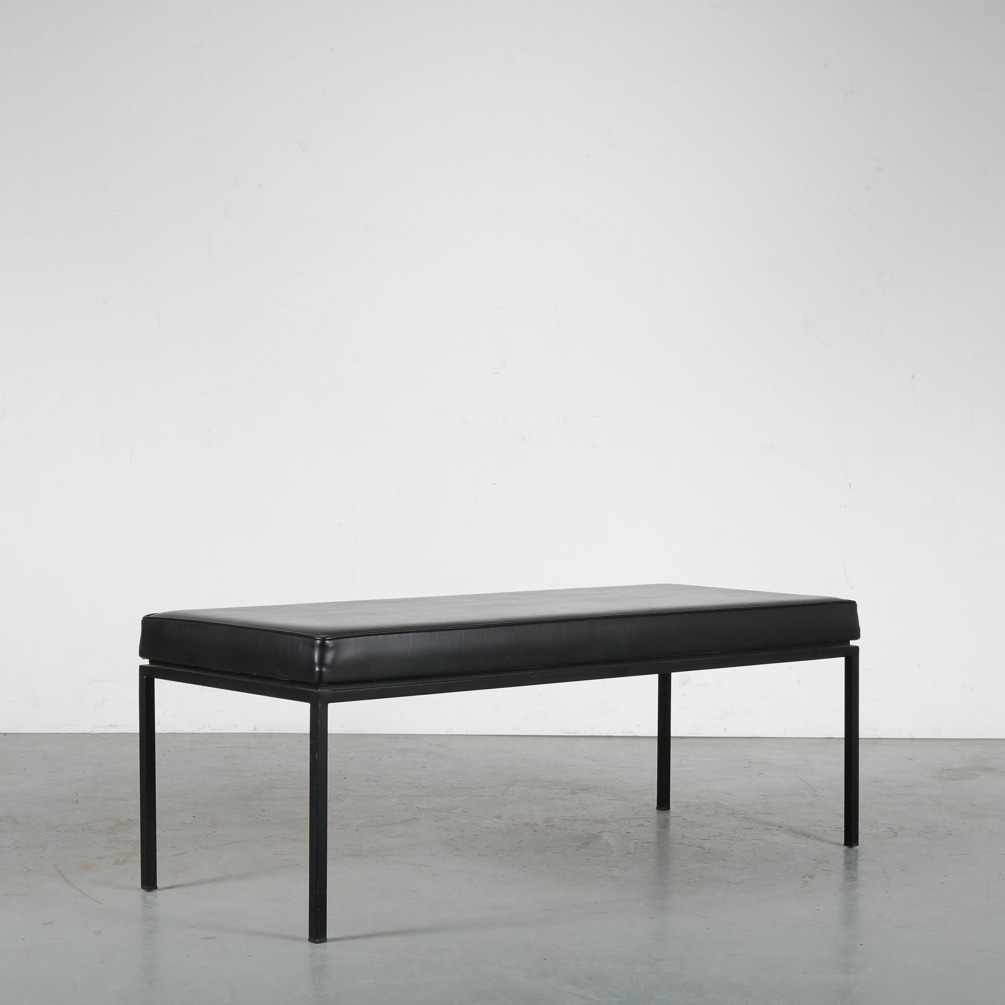 Bench by A.P. Polak, manufactured in the Netherlands 1950