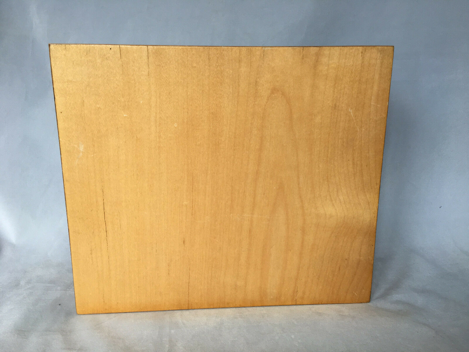 1940 marquetry box with 3 compartments geometric star