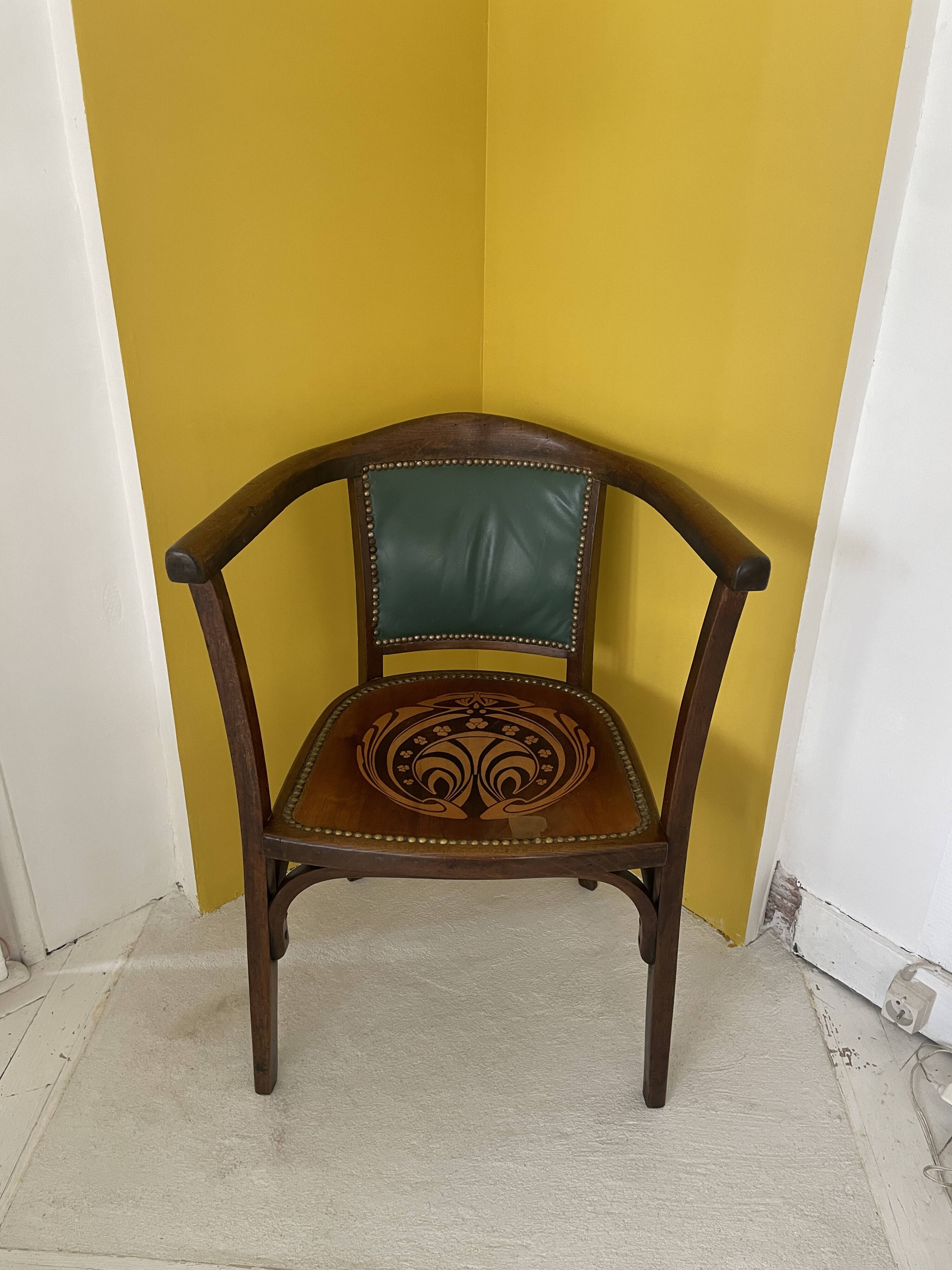 Office chair W. Baumann, 1930s