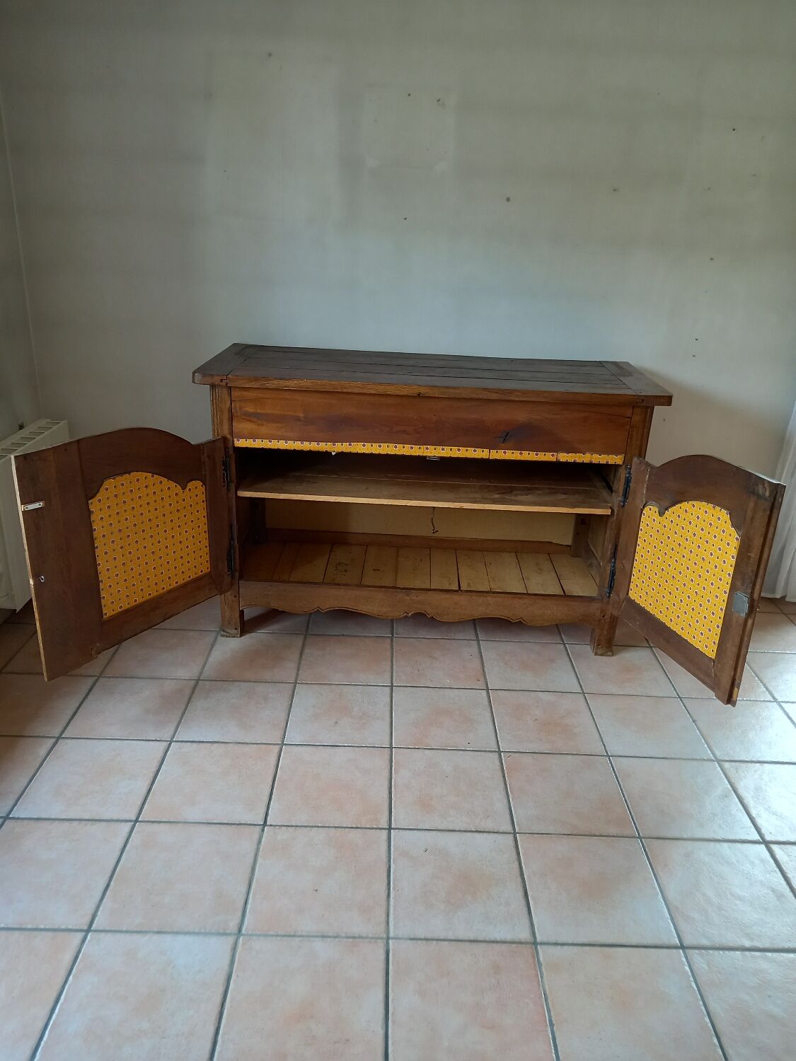 Antique oak sideboard