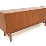 Enfilade scandinave "viborg", erik wörtz, möble-ikéa, suède, 1960