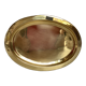 Oval brass tray