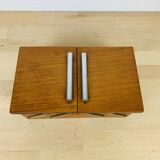Art deco wooden worker, sewing box