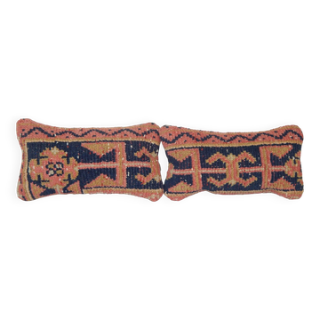 Set of 2 vintage Turkish cushion covers 20x41 cm