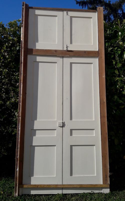 Boiserie haussmannienne placard 4 portes 3,12x1,43m XIX°