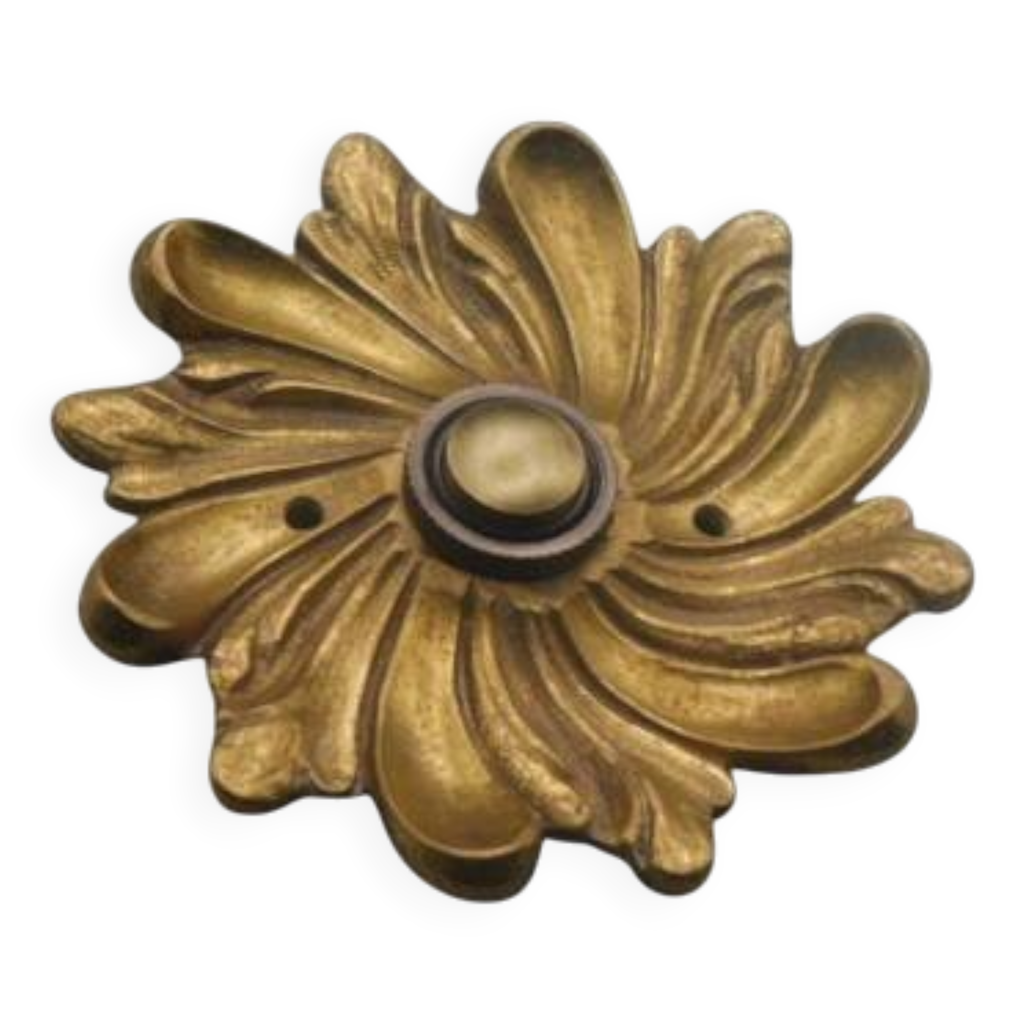 Antique doorbell: whirlwind