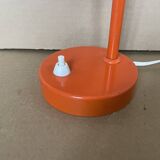 Orange metal lamp from the 60s