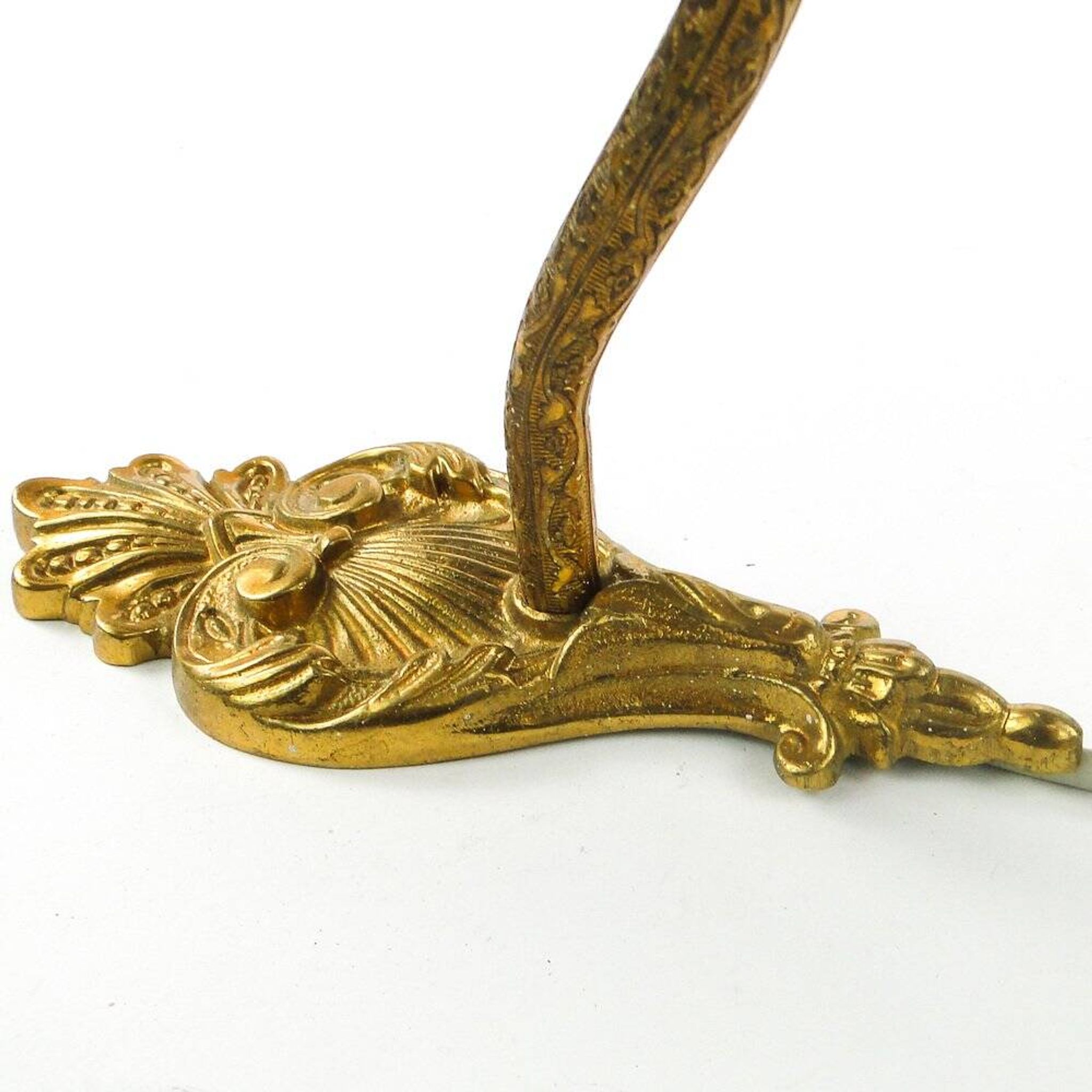 Rococo wall lamp, Sweden, 1970s