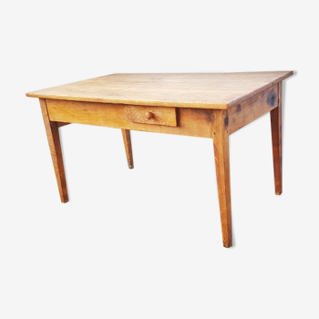 Chestnut farmhouse table