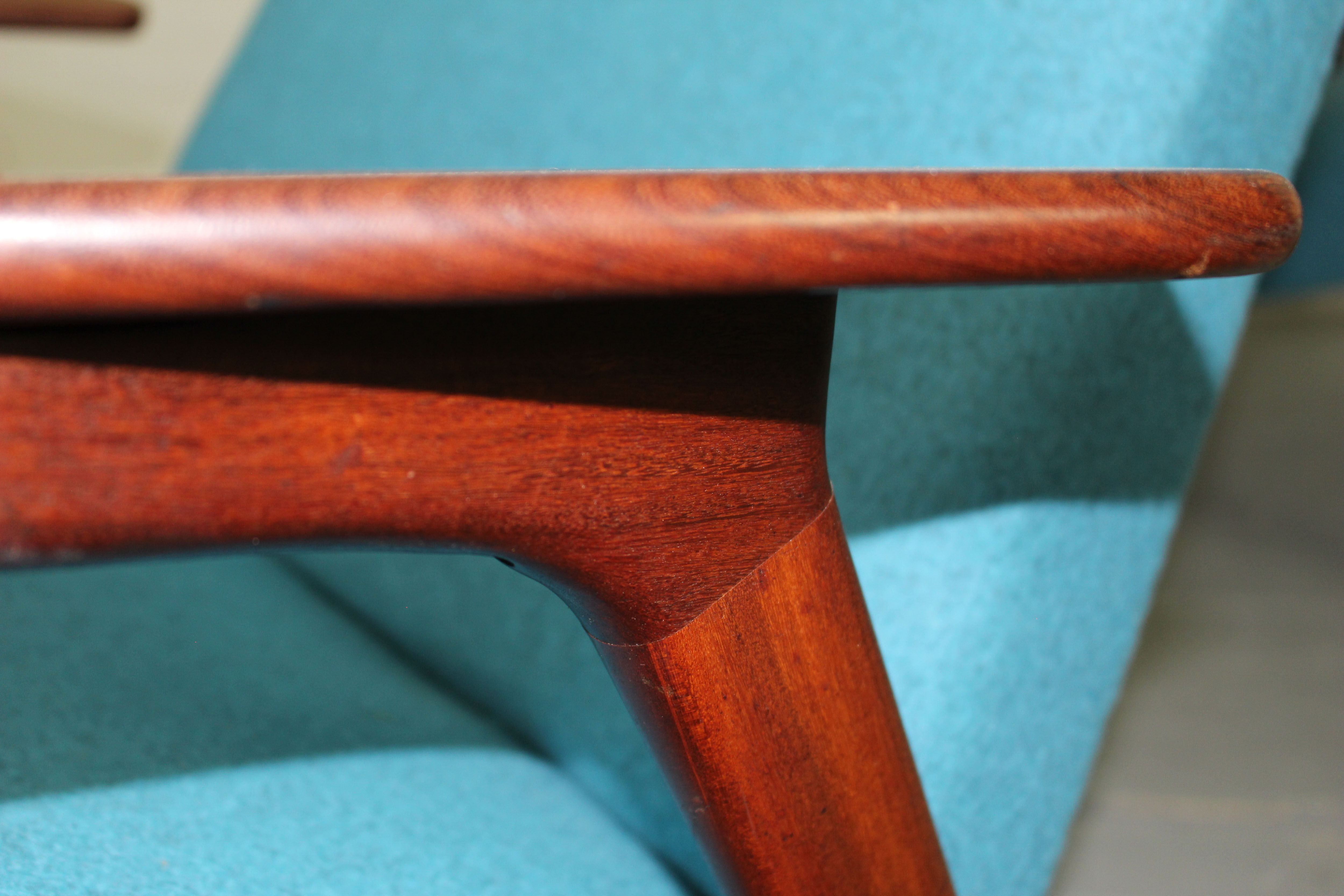 Set of 2 Danish Lounge Chairs with matching Ottoman by Yngve Ekström for Pastoe, 1960s