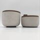 KERAMOS Sèvres - Two covered ceramic pots 1950s
