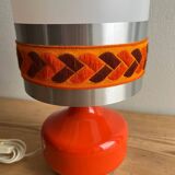 Orange vintage lamp