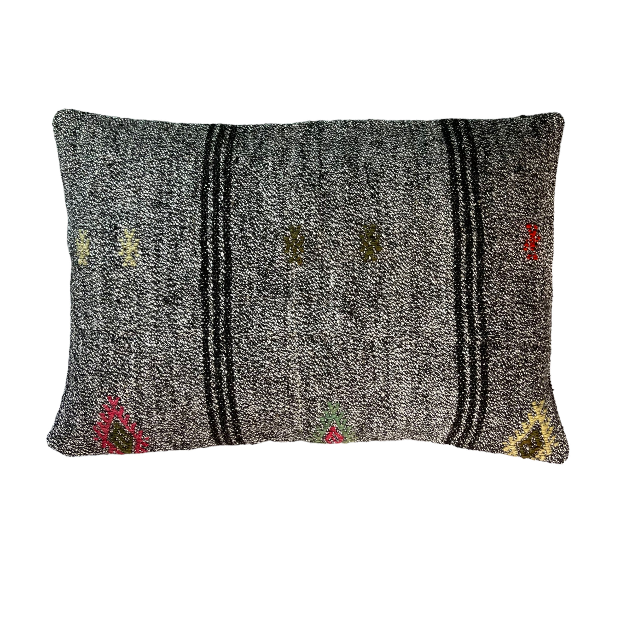 Vintage turkish handmade cushion cover , 40 x 60 cm