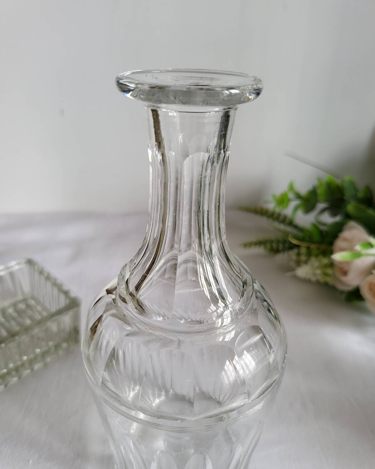 Crystal Decanter for Liqueur and Digestive Water