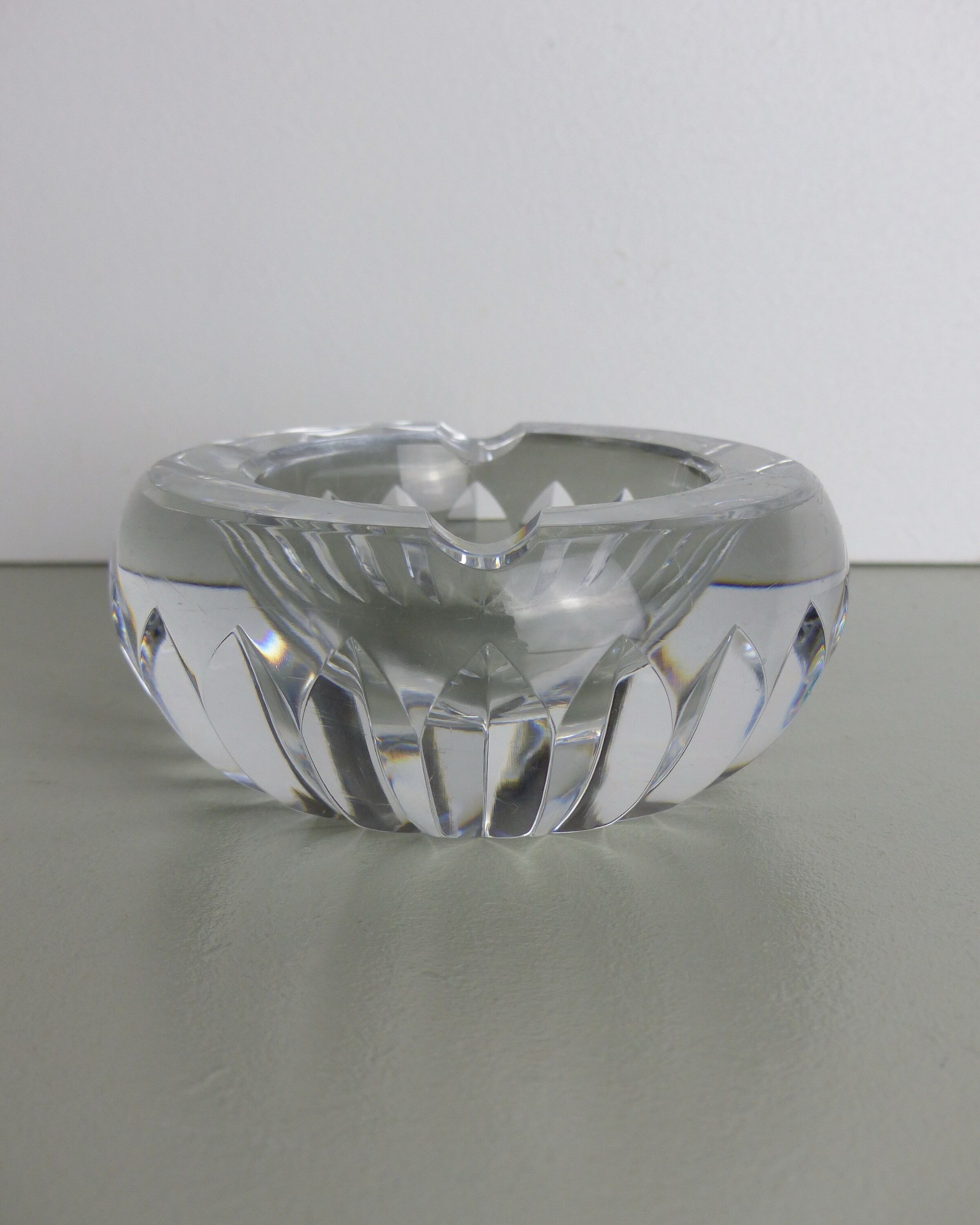 Baccarat crystal ashtray