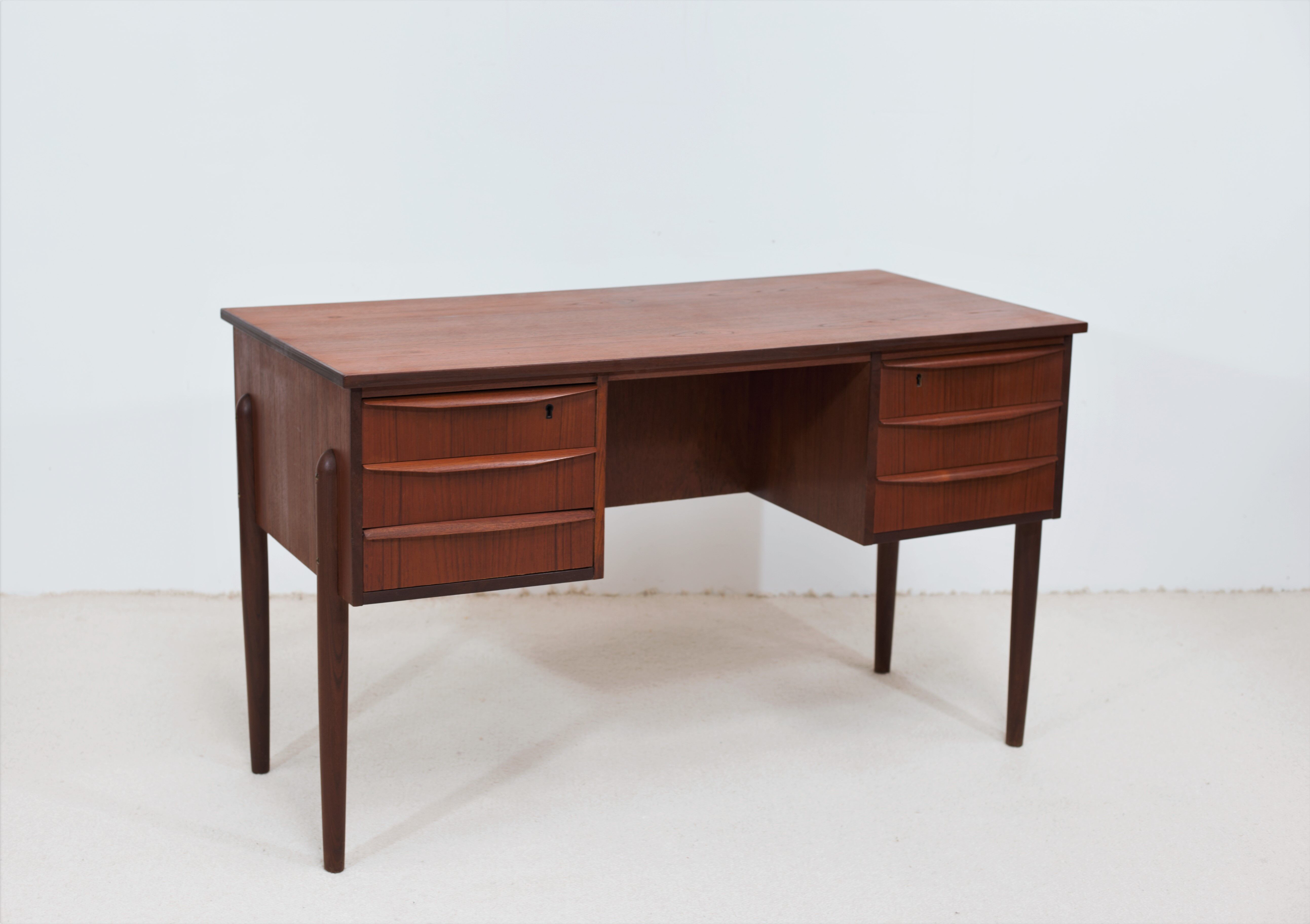 Danish teak desk