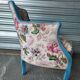 Louis XV style bergère and its footrest