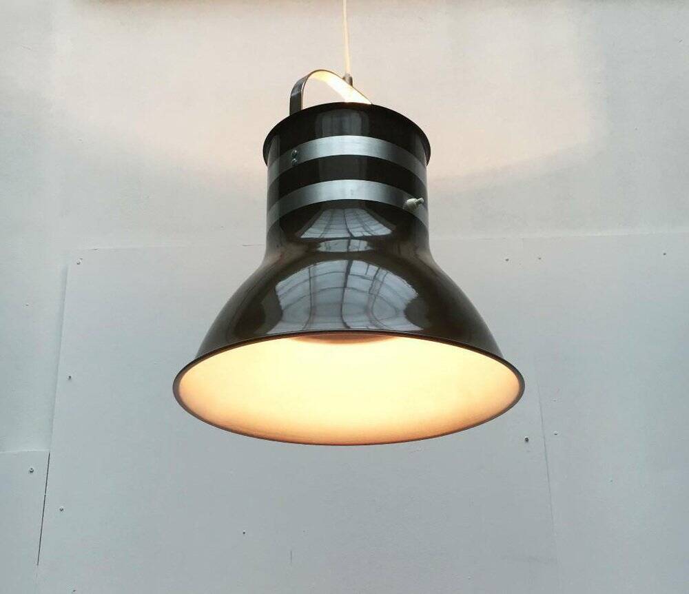Mid-Century Swedish Hinken Pendant Lamp by Per Sundstedt for Atelje Lyktan, 1970s